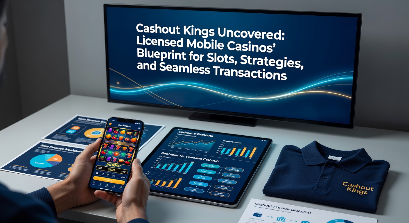 Grafiek met cashout-tijden en slotwinsten in gelicenseerde mobiele casinos, met pijlen die snelle transfers en strategie-impact visualiseren