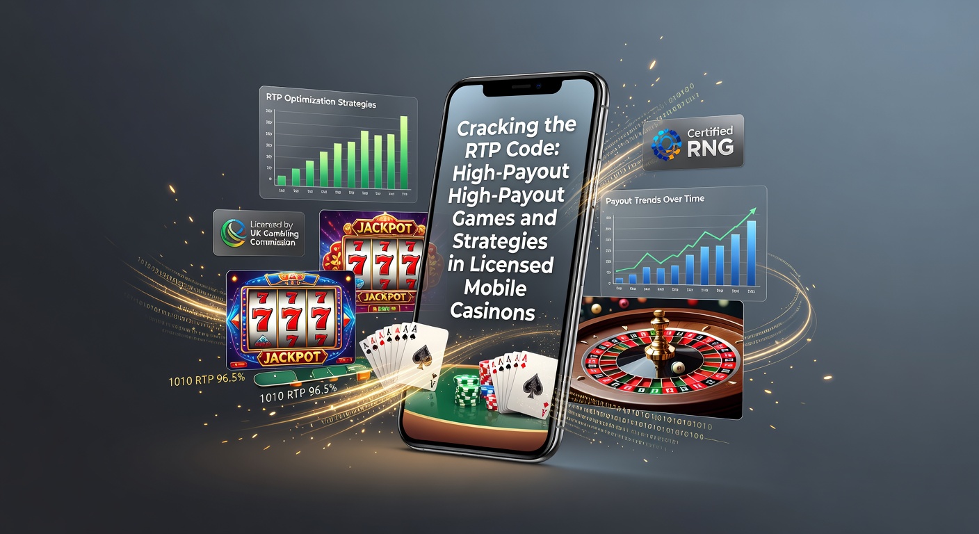 Schermafbeelding van een mobiel casino met een hoog-RTP slotspel in actie, inclusief RTP-percentage en winlijnen