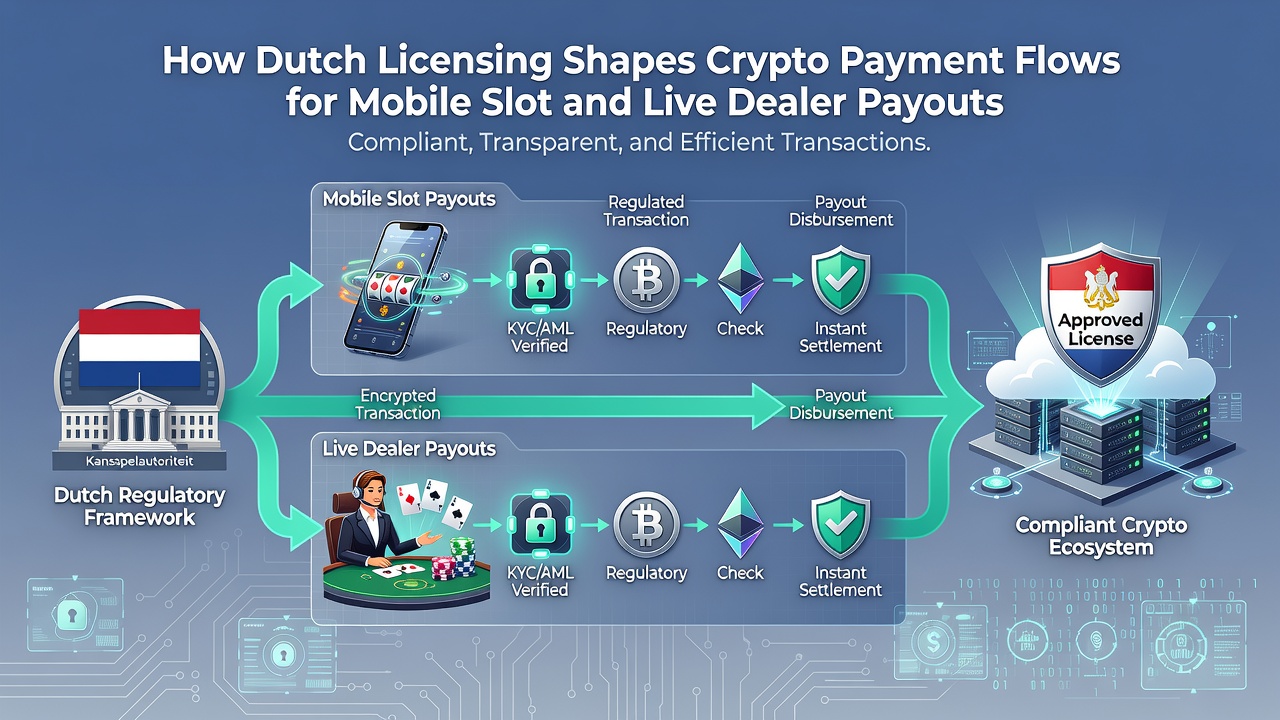 Crypto transactieproces bij gelicenseerde mobiele live dealer spellen